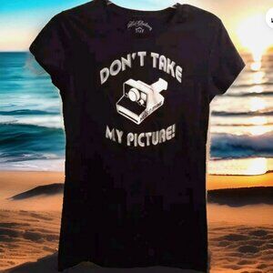 Chris Hess Photographer “Don’t Take My Picture” Vintage Camera Tee Women’s M
